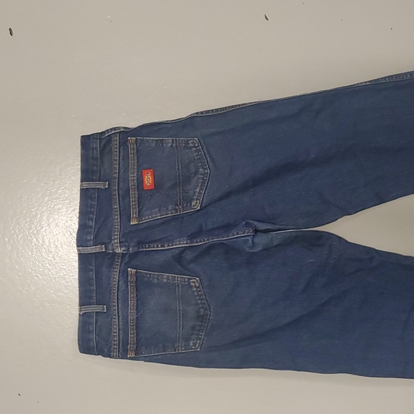 Dickies workwear 34 × 32 100% cotton denim jeans straight leg - Picture 9 of 10